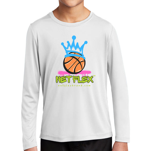 Net Flex™ Sport-Tek ® Youth Posi-UV ® Pro Long Sleeve Tee