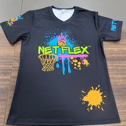 Net Flex™ - Compression Shirt V-Neck - Dry Workout